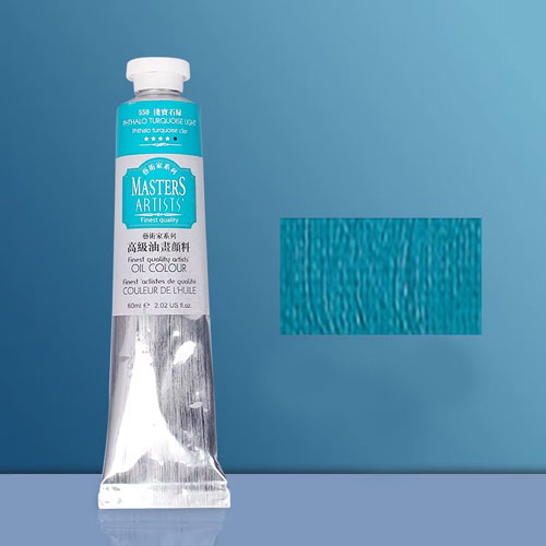 Marie's oil paint, Turquoise  №550, 60 ml.