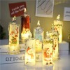 LED pillar candles with a lifelike flame effect