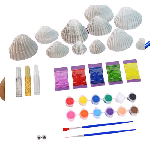 Набор для детского творчества – раскраска ракушек