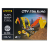 Metal constructor "City building" - excavator (93 pcs.)