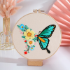 Embroidery set "Butterfly", set №3.