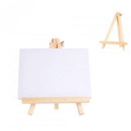 Table mini easel + canvas on stretcher (24x30cm)