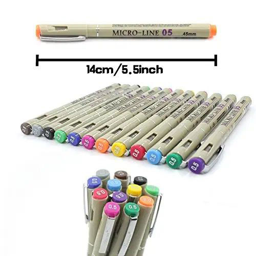 Комплект маркеров Superior (0,5mm, 12 цветов)