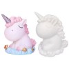 Coloring blank – money bank "Unicorn"