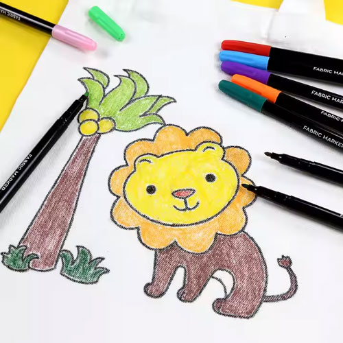 Маркеры по ткани, 8 шт.