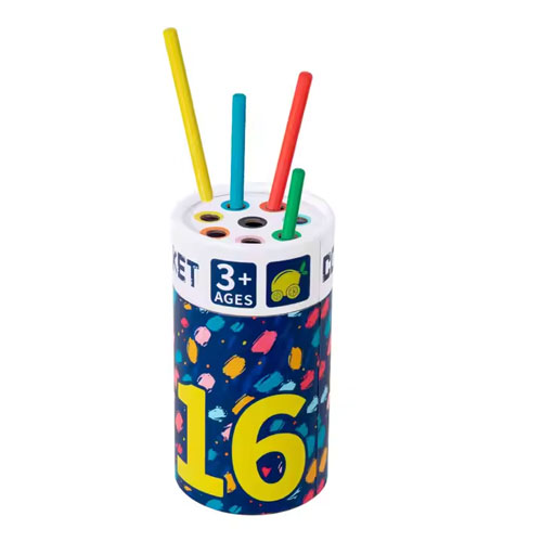 Wooden Color Sorting Toy “Color Buckets” (Montessori Method)