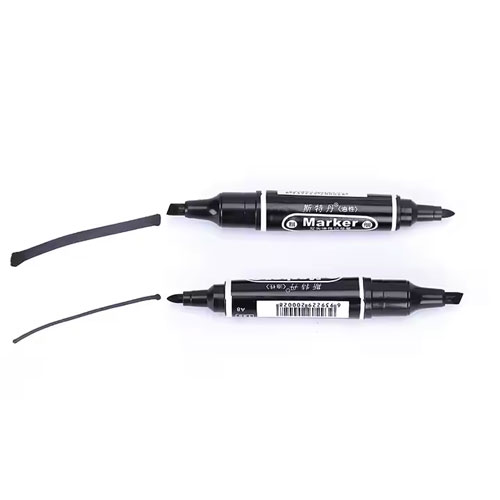 Permanent Marker Double sided (Blue)