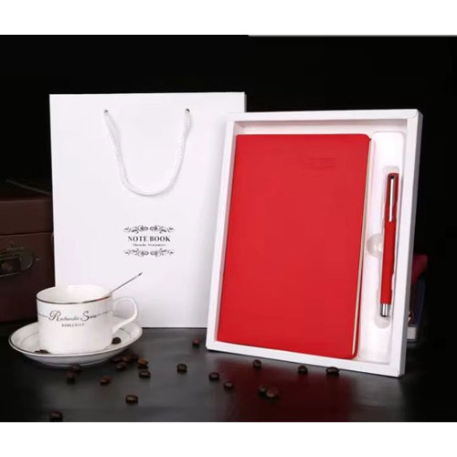 Gift Set – Notebook & Pen in a Cardboard Box
