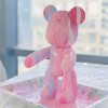 DIY Coloring Figurine "Teddy Bear", 18 cm (set with paints and glitter)
