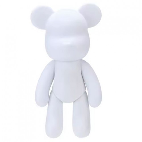 DIY Coloring Figurine "Teddy Bear", 18 cm (set with paints and glitter)