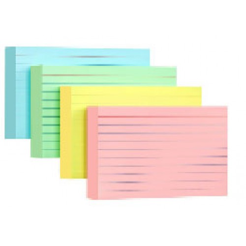 Самоклеящиеся листочки для записей в линейку (76 x 127 мм, 200 штук)