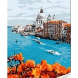 "Венеция" алмазная мозаика на холсте с подрамником, 40х50