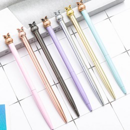 Owl Shaped 1.0mm Metal Ballpoint Pen 