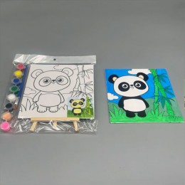 Картина по номерам «Панда» 13x18 см