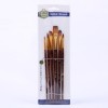 Synthetic brush set AYSN296, 6 pcs.