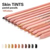 Цветные карандаши Skin Color pencil, 12 цветов