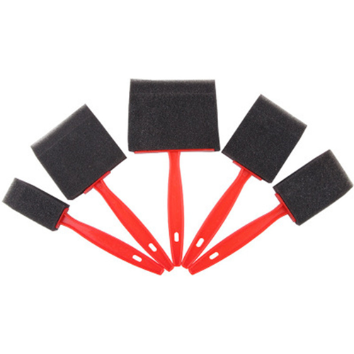 Sponge brush set for drawing 5 pcs.