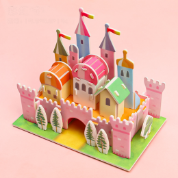 3D-puzzle "Rainbow castle"