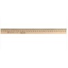 Wooden ruler 30 cm