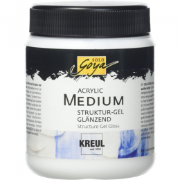 Structure Gel for acrylic paints, 250 ml.