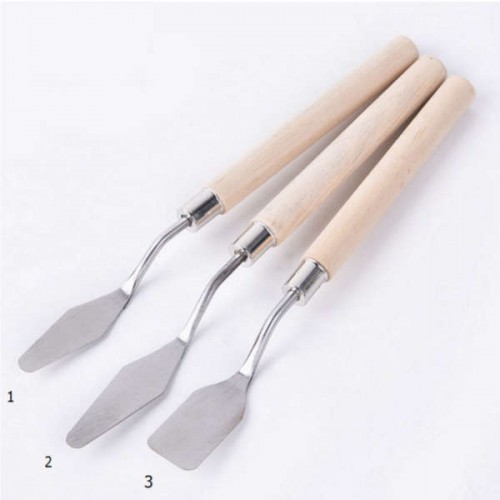 A set of palette knives, 3 pcs.