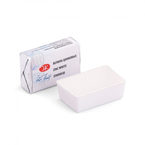 Акварельная краска Белые ночи, Белила цинковые Nr 100, 2,5 мл.