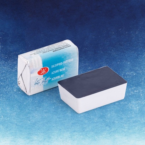 Акварельная краска Белые ночи, Лазурно-голубая Nr 519, 2,5 мл.