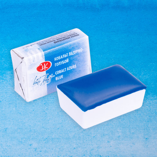 Акварельная краска Белые ночи, Кобальт лазурно-голубой Nr 532, 2,5 мл.