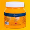 Acrylic paint Ladoga, Yellow dark No. 221, 220 ml.