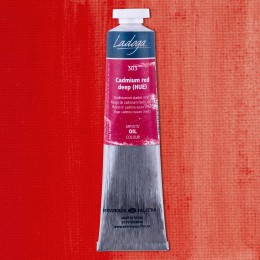 Ladoga oil paint, Cadmiy red dark №303,  120 ml.