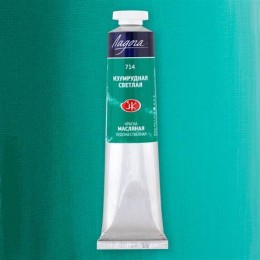 Ladoga oil paint, Emerald Light №714, 46 ml.