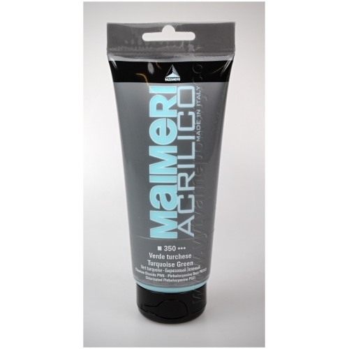 MAIMERI ACRILICO, 200 ml.,  Бирюзовая Nr430, акриловая краска