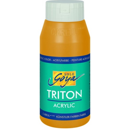 SOLO GOYA TRITON, 750 ml., Light Brilliant Ocher, 17004, Acrylic paint