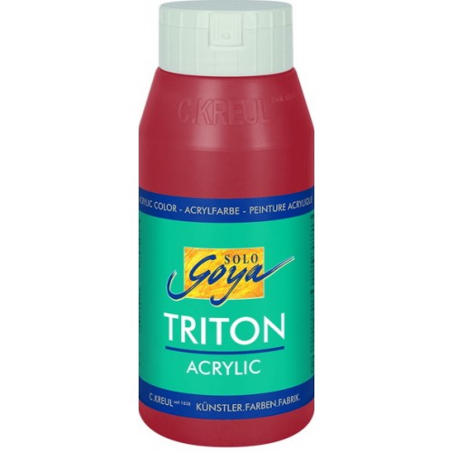 SOLO GOYA TRITON, 750 ml., Oxide Red, 17005, Acrylic paint