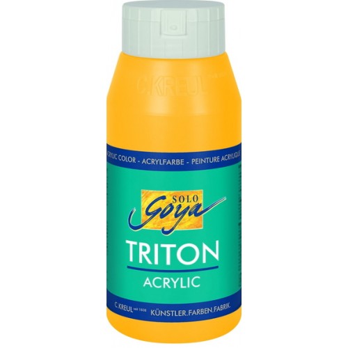 SOLO GOYA TRITON, 750 ml., Mais Yellow, 17010, Acrylic paint