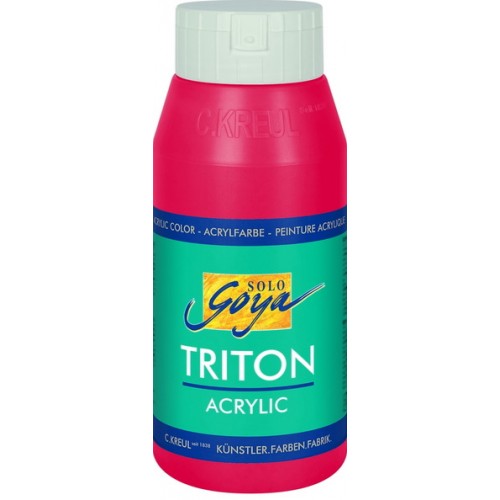 Acrylic paint SOLO GOYA TRITON, Wine Red, 17015, 750 ml.