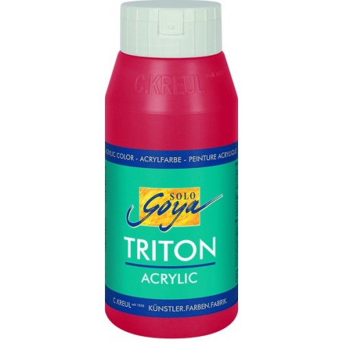 SOLO GOYA TRITON, 750 ml., Carmine, 17024, Acrylic paint