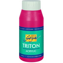 SOLO GOYA TRITON, 750 ml., Magenta, 17040, Acrylic paint