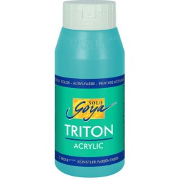 SOLO GOYA TRITON, 750 ml., Turquoise Blue, 17046, Acrylic paint