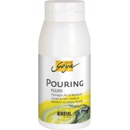 "Pouring medium" Šķidrums akrila krāsām. 0,75 litru pudele. 