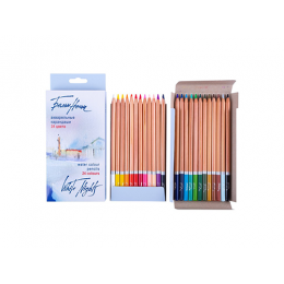 WHITE NIGHTS watercolor pencils, 24 colors