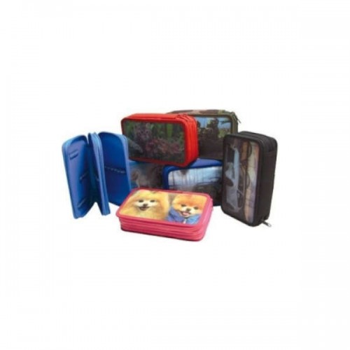 Пенал Kalnex с двумя отделениями