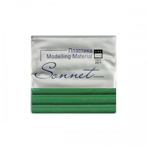 Пластика Сонет, Травяная зелёная, 56 г.