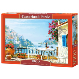 Puzzle "Mediterranean wine for two", Castorland (1000 pcs.)