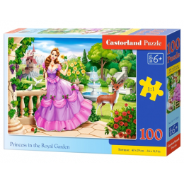 Puzzle "Princess in the garden", Castorland (100 pcs.)