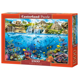 Puzzle "Pirate Island", Castorland (1500 pieces.)