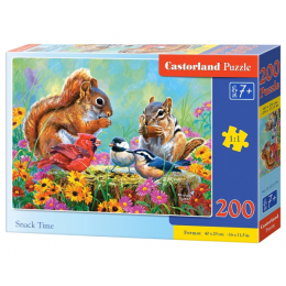 Puzzle "Snack time", Castorland (200 pcs.)