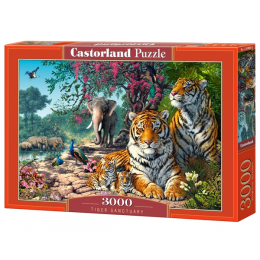 Puzzle "Tiger Sanctuary", Castorland (3000 pcs.)