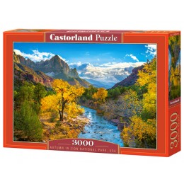 Puzzle "Autumn in Zion National Park, USA", Castorland (3000 pcs.)