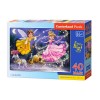 CASTORLAND, 40 pieces, Puzzle